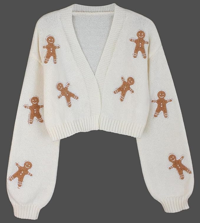 🎁Christmas sale 40% off🎁Gingerbread Sweater Women
