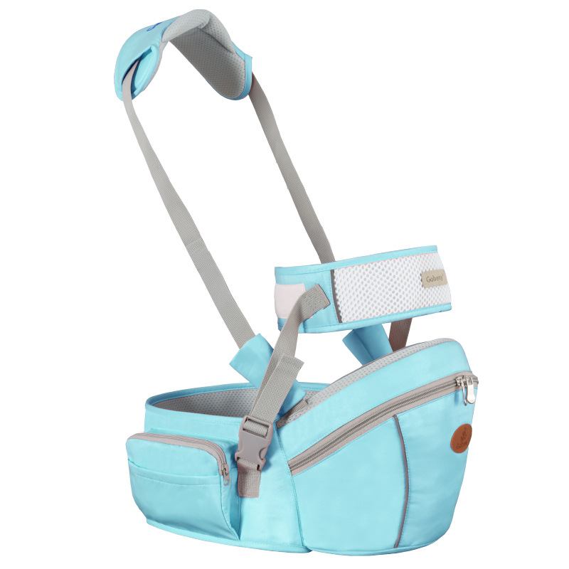 3-in-1 Hip Seat Carrier 👶 - with Detachable Diaper Bag & Storage Pouch