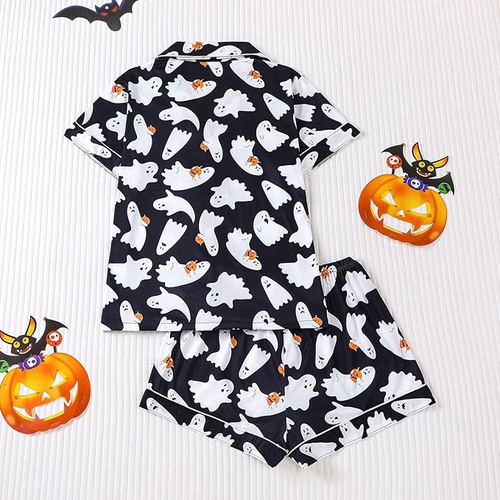 👻Halloween Sale 40% Off👻Pyjamas Women's  Short Sleeve Shorts