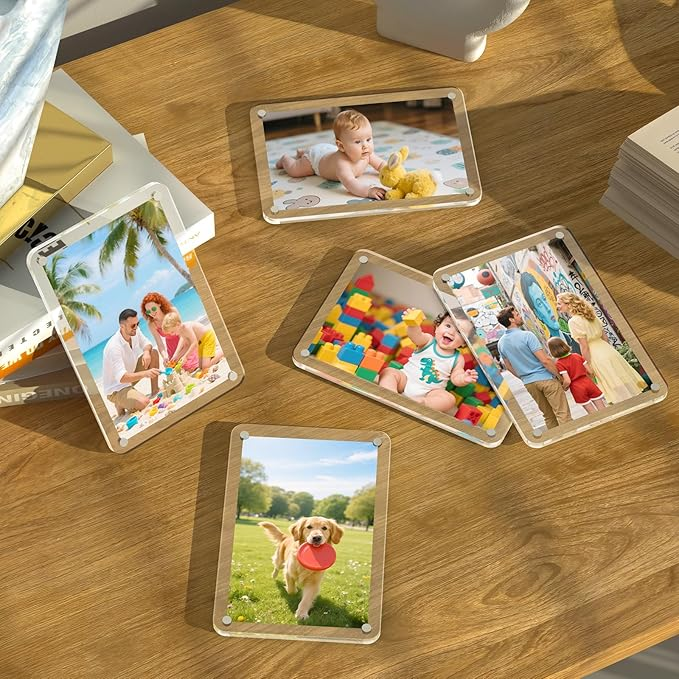 ✨Today's Special 30% Off✨ Acrylic Magnetic Picture Frame for Fridge