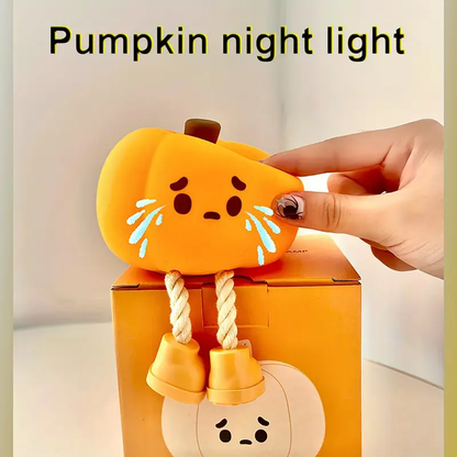 🎃 The 2025 Halloween Must-Have! Cute Pumpkin Night Light ~ Glow Up Your Room!