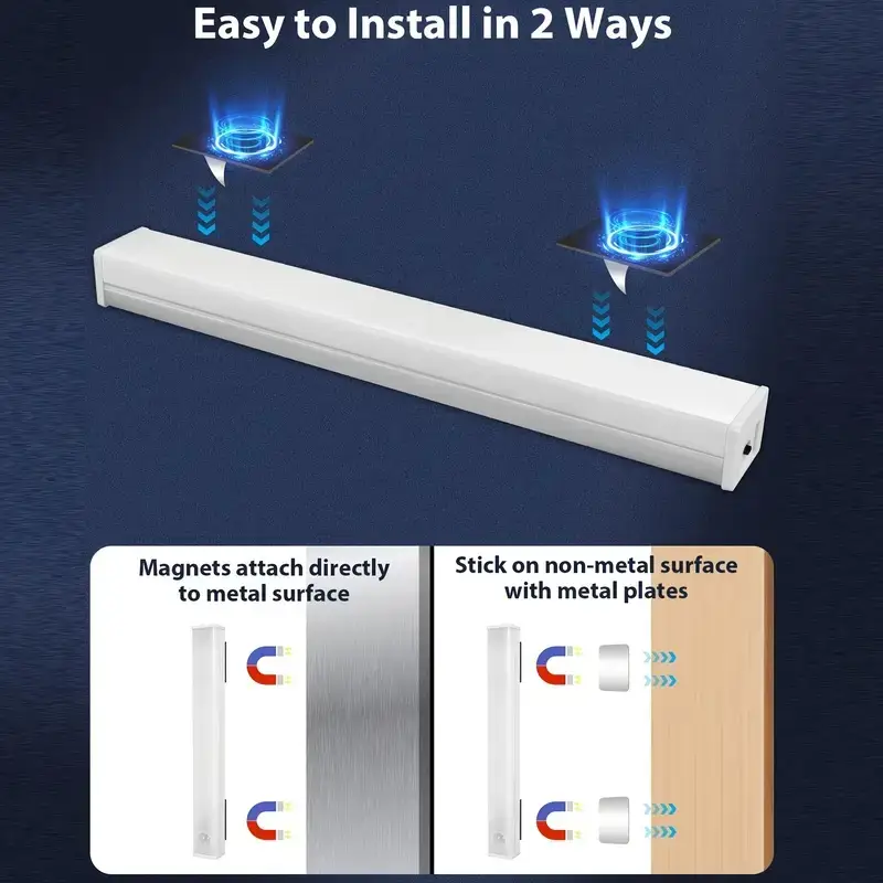 💡 Experience Effortless Illumination - 49% OFF - ✨ USB Rechargeable LED Under Cabinet Light - For Bright, All-Day Convenience! 🌟