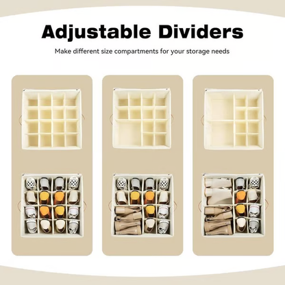 🔥Fabric Shoe Organizer Storage Box