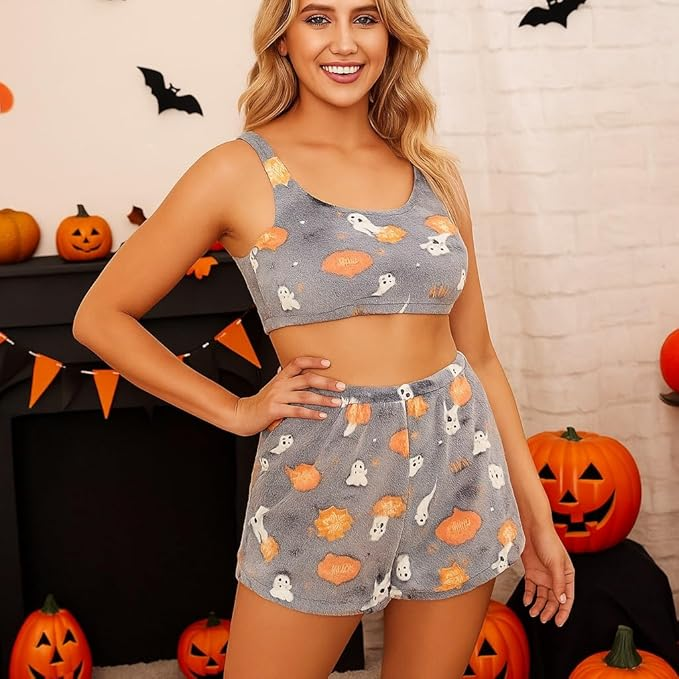 👻Halloween Sale 40% Off👻Halloween Glowing Pajama Set