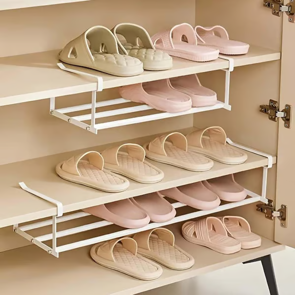 ✨Don’t Miss Out! Cabinet Telescopic Shelf 🛒 Stack & Save! 🤑 Limited Time Offer!