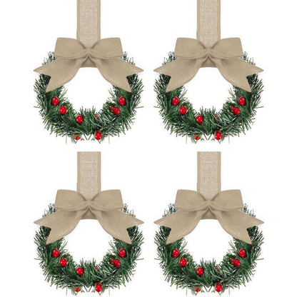 🔥LAST DAY 49% OFF🔥 Retrowavy Christmas Kitchen Cabinet Wreaths