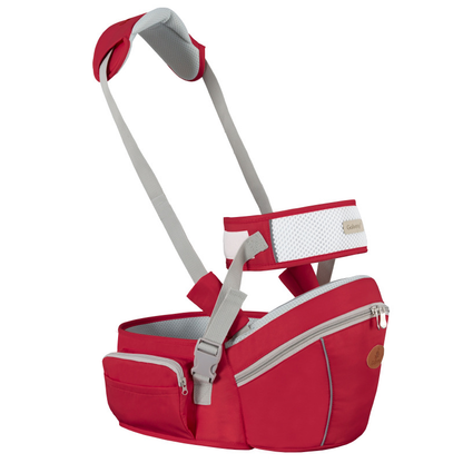 3-in-1 Hip Seat Carrier 👶 - with Detachable Diaper Bag & Storage Pouch