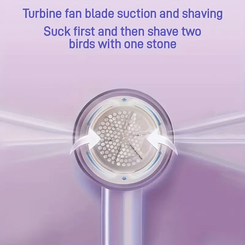 Bye Annoying Fuzz & Pills! ✨ Powerful USB Fabric Shaver for Clothes, Furniture & More