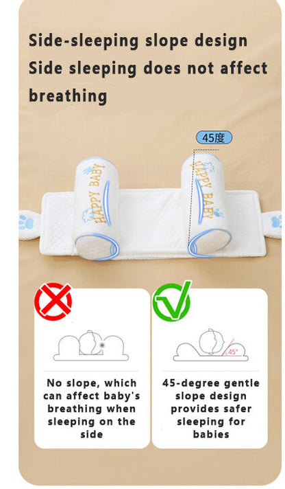 🌟 Organic Baby Head Support Pillow 👶💤 - Gently Cradles & Protects Your Newborn's Delicate Head (0-12 Months)