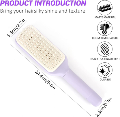 🔥 2025's Most Wanted Hair Tool: All-in-One Rotating Magic Comb