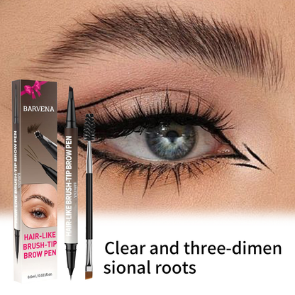 🎁Buy 1 Get 1 Free🔥 4D Brow Pen – For Natural, All-Day Eyebrow & Eyeliner Perfection! 💁‍♀