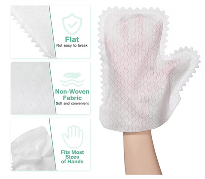 All-in-One Dusting Gloves 🧽 | Disposable, Lint-Free & Super Convenient!