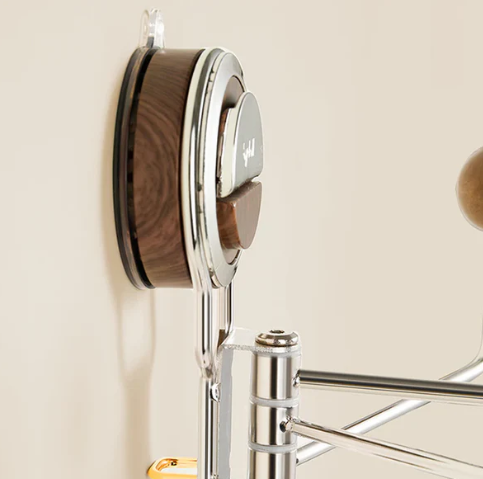 No-Drill Rotating Suction Hooks – Strong Hold, Easy Wall Installation