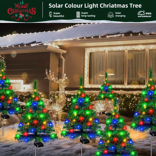 🎄Solar Christmas Trees Lights Outdoor Decoration Waterproof