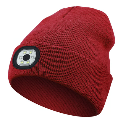 The Ultimate Winter Combo! 🧢✨ Beanie with Built-in LED Light & Bluetooth Music