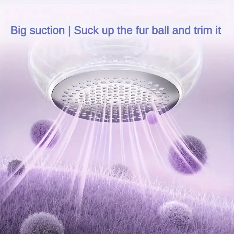 Bye Annoying Fuzz & Pills! ✨ Powerful USB Fabric Shaver for Clothes, Furniture & More