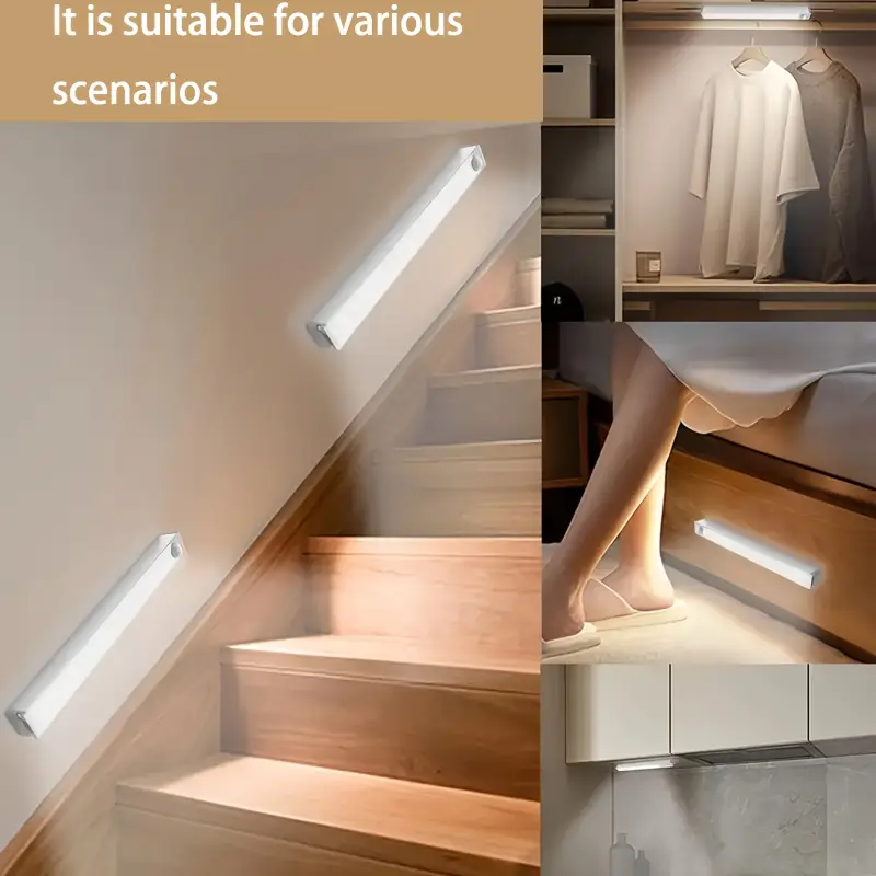 💡 Experience Effortless Illumination - 49% OFF - ✨ USB Rechargeable LED Under Cabinet Light - For Bright, All-Day Convenience! 🌟