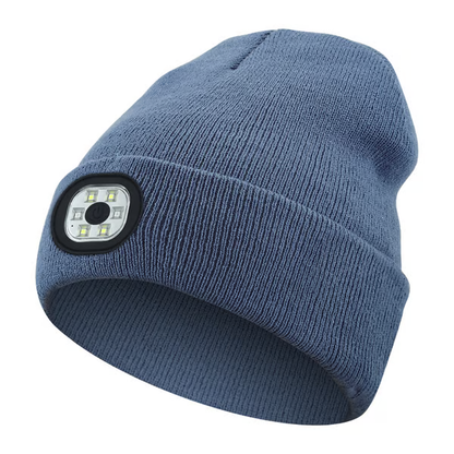 The Ultimate Winter Combo! 🧢✨ Beanie with Built-in LED Light & Bluetooth Music