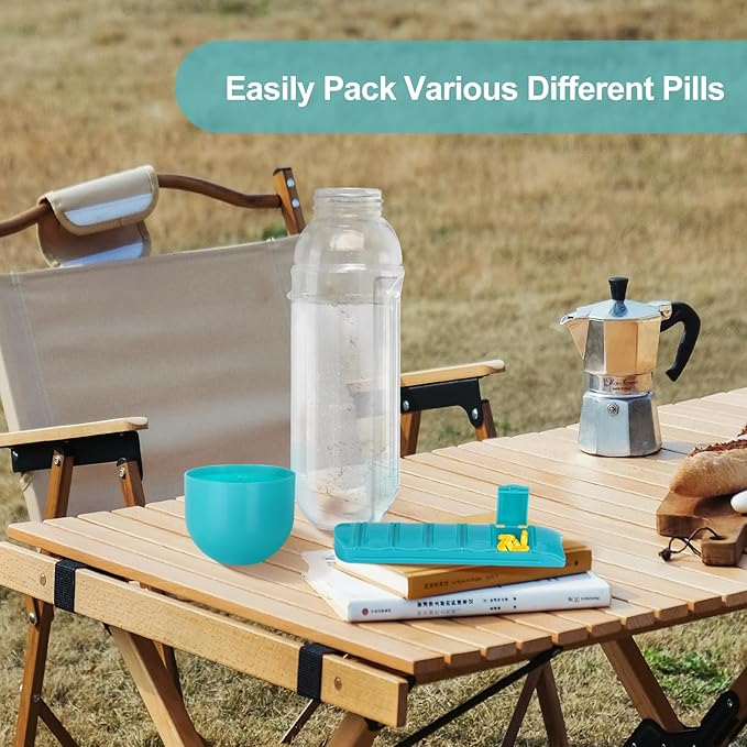 ✨Today's Special 30% Off✨Portable Pill Box Water Cup