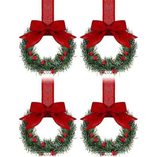 🔥LAST DAY 49% OFF🔥 Retrowavy Christmas Kitchen Cabinet Wreaths