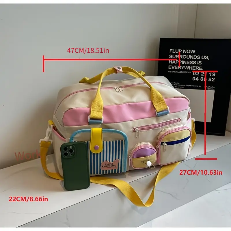 Your New Favorite Dopamine Travel Bag! 🌈✨