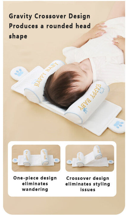 🌟 Organic Baby Head Support Pillow 👶💤 - Gently Cradles & Protects Your Newborn's Delicate Head (0-12 Months)