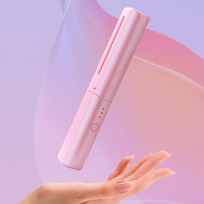 Wireless Straightening Brush 💇‍♀️ | 2-in-1 Straightener & Volumizer with Ionic Technology