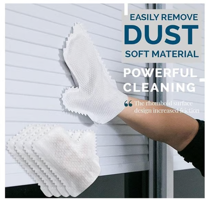 All-in-One Dusting Gloves 🧽 | Disposable, Lint-Free & Super Convenient!