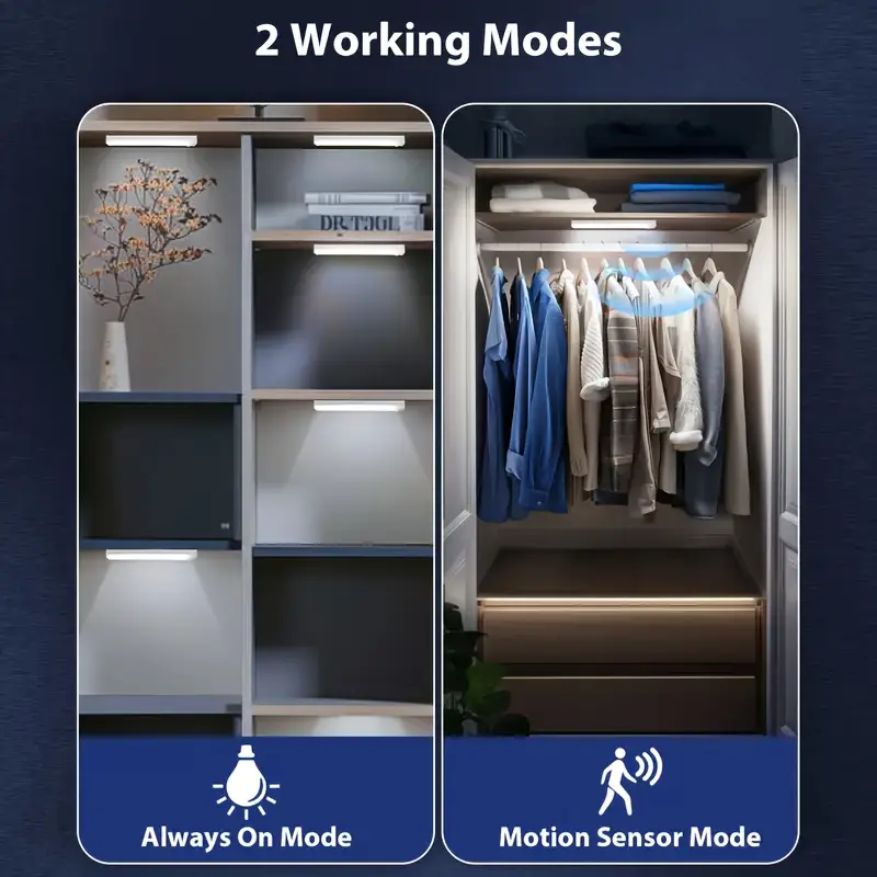 💡 Experience Effortless Illumination - 49% OFF - ✨ USB Rechargeable LED Under Cabinet Light - For Bright, All-Day Convenience! 🌟