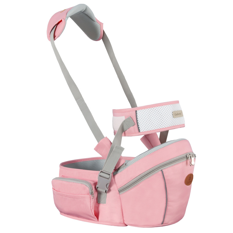 3-in-1 Hip Seat Carrier 👶 - with Detachable Diaper Bag & Storage Pouch