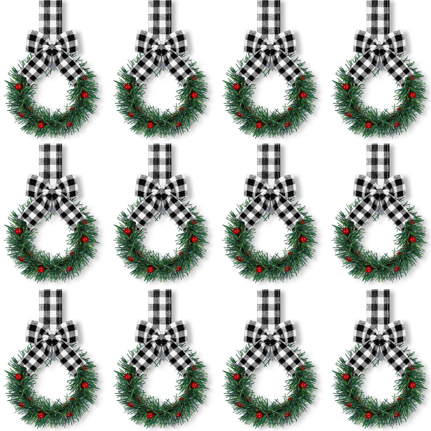 🔥LAST DAY 49% OFF🔥 Retrowavy Christmas Kitchen Cabinet Wreaths