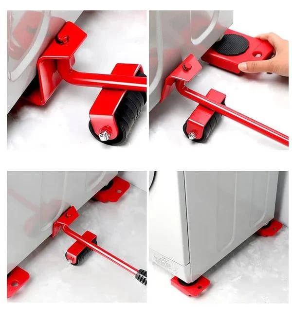 💪Moving Tools Set with Adjustable Height 360° Rotating Wheels🚀