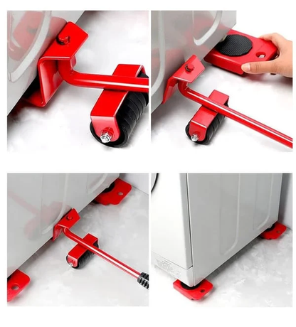 💪Moving Tools Set with Adjustable Height 360° Rotating Wheels🚀