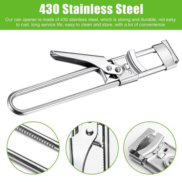 Adjustable Stainless Steel Jar Opener