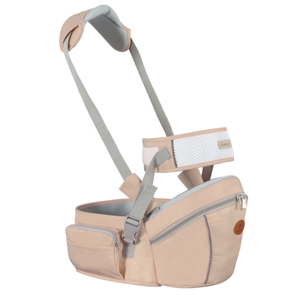3-in-1 Hip Seat Carrier 👶 - with Detachable Diaper Bag & Storage Pouch