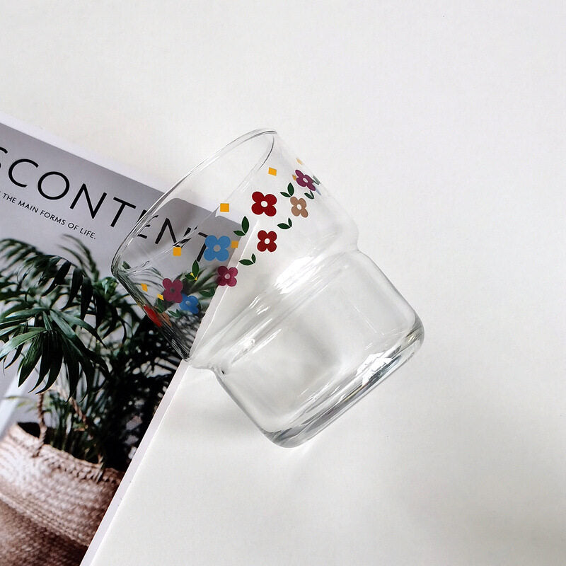 Vintage glass and water cup